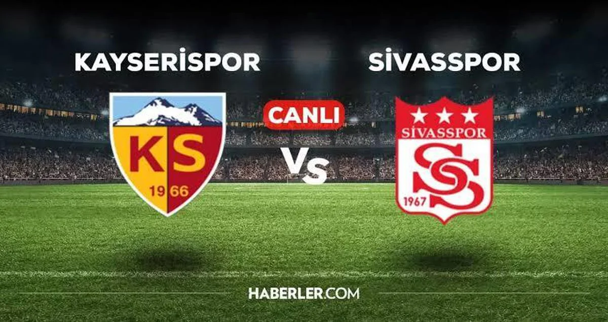TRT SPOR CANLI İZLE: Kayserispor Sivasspor maçı hangi kanalda? Kayserispor - Sivasspor maçı canlı nereden izlenir?